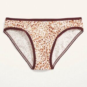 3 Pairs Old Navy Leopard Print Jersey Bikini Underwear Size XS NWT